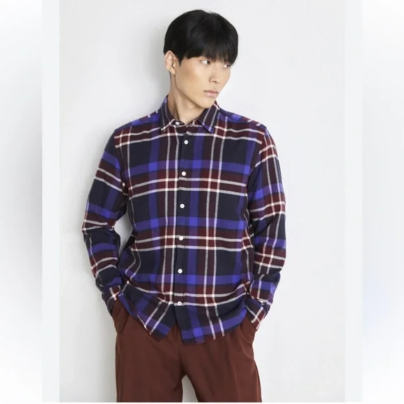 NWT Boss Liam Kent Men's XXL Regular Fit Plaid Shirt New